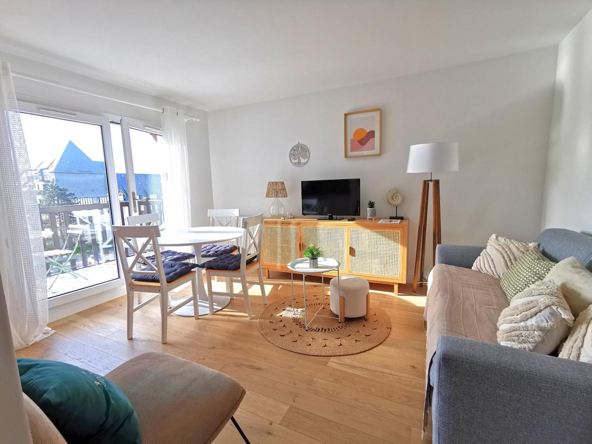 Cabourg Cosy, Appartement Refait A Neuf, 5 Min A Pied De La Mer Ngoại thất bức ảnh
